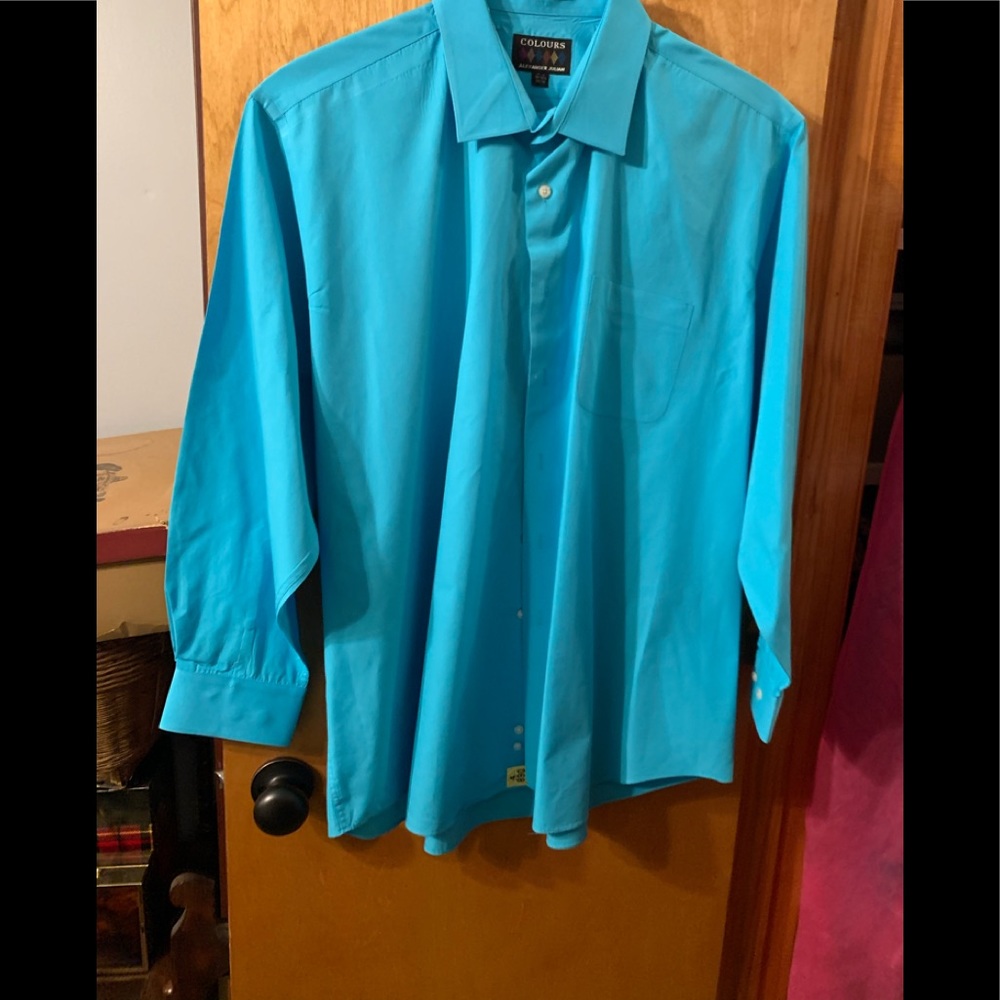 Turquoise Button Down - image 1